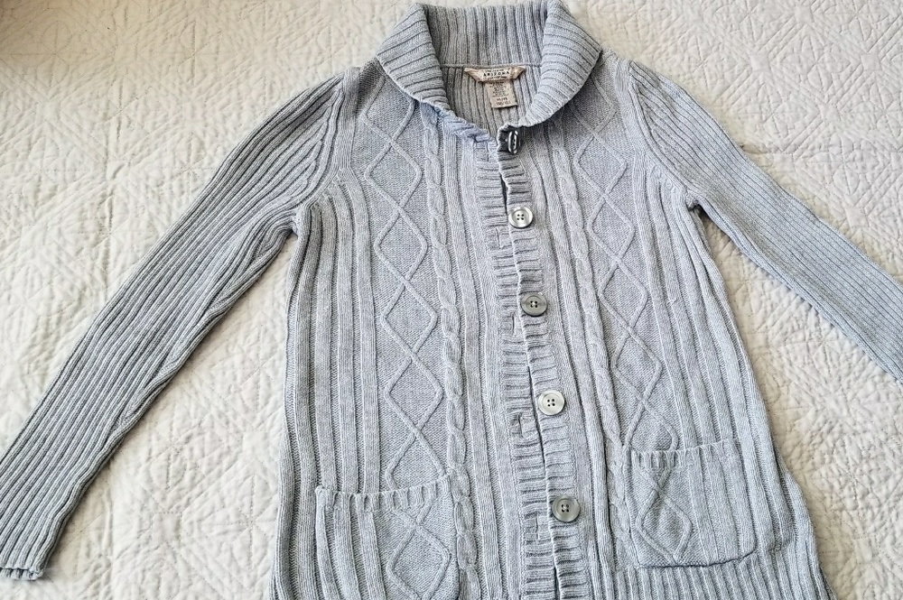 Gray Cardigan